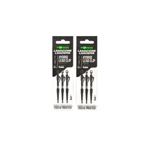 Bas de ligne Korda Kable Leadcore Leader Hybrid Lead Clip (x3) image-2
