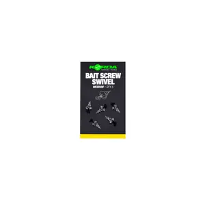 Émerillons Korda Micro Ring Swivel Bait Screw (x5) image-6
