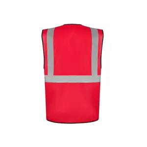Multifunctional safety vest with pockets Korntex Hamburg image-1