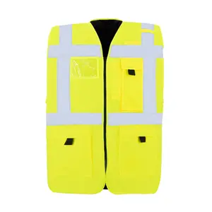 Multifunctional safety vest with pockets Korntex Wismar image-0
