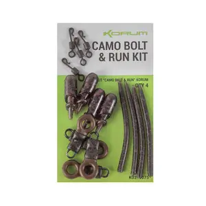 Kit de pesca Korum Bolt & Run (x4) image-0