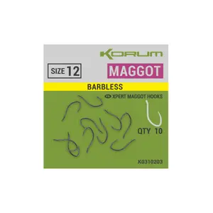 Hook Korum Xpert Maggot (x10) image-1