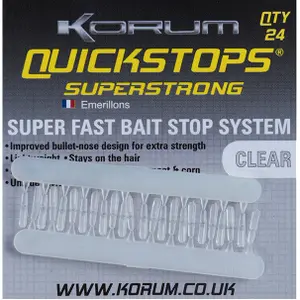 Σύνδεσμος Korum Quickstops (x24) image-0