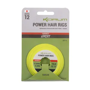 Match hook Korum Xpert Power 12lb/0.30mm Sz 10 image-0