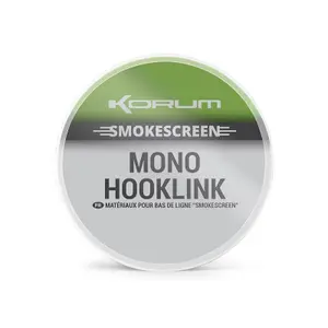 Cutting leader Korum Smokescreen Mono Hooklink image-0