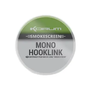 Cutting leader Korum Smokescreen Mono Hooklink image-1