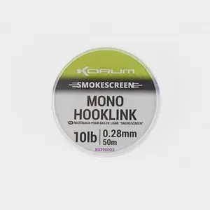Cutting leader Korum Smokescreen Mono Hooklink image-2