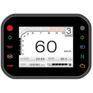 Multifunktionaler Motorrad-Tacho Koso TFT RX-3S image-0