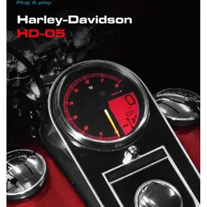 Motorradzähler Koso HD-05 Harley-Davidson image-2