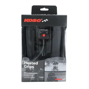 Heated handles with external switch Koso image-2