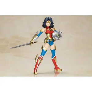 Estatueta de plástico para colecionar Kotobukiya DC Comics Model Kit Cross Frame Girl Wonder Woman Humikane Shimada Ver. image-2