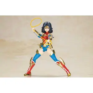 Estatueta de plástico para colecionar Kotobukiya DC Comics Model Kit Cross Frame Girl Wonder Woman Humikane Shimada Ver. image-5