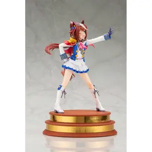 Figurine pvc Kotobukiya Uma Musume Pretty Derby1/7 (Show Off Your Dreams!) Tokai Teio Bonus Edition image-4