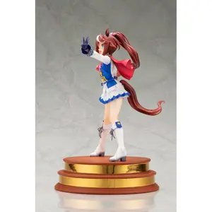 Figurine pvc Kotobukiya Uma Musume Pretty Derby1/7 (Show Off Your Dreams!) Tokai Teio Bonus Edition image-6