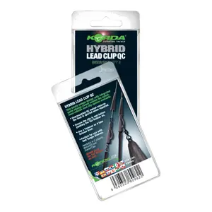Πένσες Korda QC Hybrid Lead Clip weed (x8) image-0