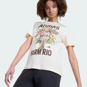 Women's Graphic T-Shirt adidas X Farm Rio image-2