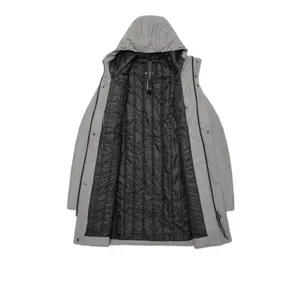 Regenjacke mit Kapuze und verschweißten Nähten Krakatau Mentat image-6