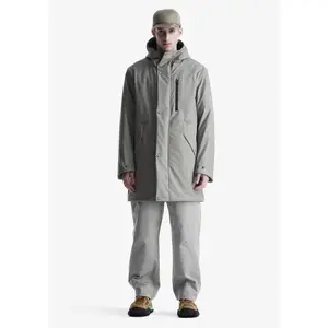 Regenjacke mit Kapuze und verschweißten Nähten Krakatau Mentat image-1