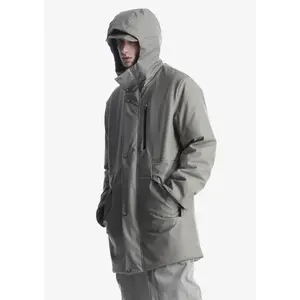 Regenjacke mit Kapuze und verschweißten Nähten Krakatau Mentat image-5