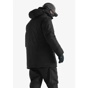 Hættetrøje parka Krakatau Marcasite image-4