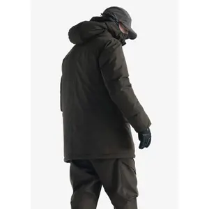 Hættetrøje parka Krakatau Marcasite image-5