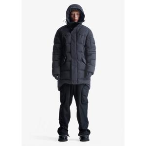 Kurtka puchowa do połowy długości z kapturem Krakatau Strofo image-1