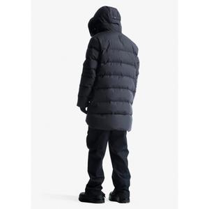 Kurtka puchowa do połowy długości z kapturem Krakatau Strofo image-3