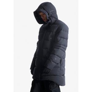 Kurtka puchowa do połowy długości z kapturem Krakatau Strofo image-6