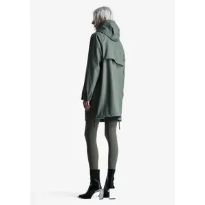 Långt vattentätt regnjacka för damer Krakatau Mentat image-2