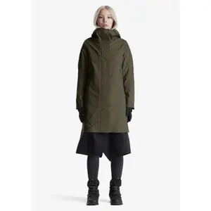 Kvinna parkas med huva Krakatau Planck image-1