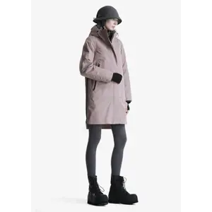 Dames parka met capuchon Krakatau Planck image-3