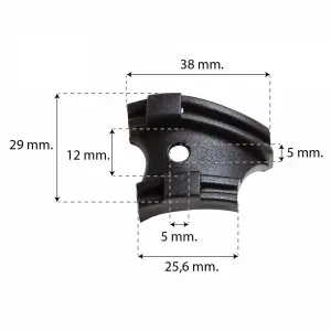 Double Cable Guide for Gear Lever Krayton image-1