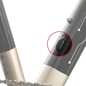 Rubber Cap on Frame for Brake and Derailleur Cable Routing Krayton (x18) image-2