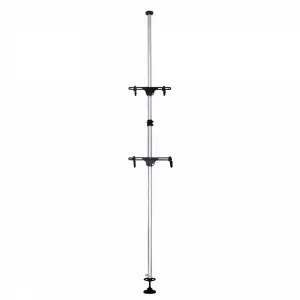 p75-hs-t051-horizontale-halterung-krayton-pour-2-velos-krayton-silber-184x15x30-cm