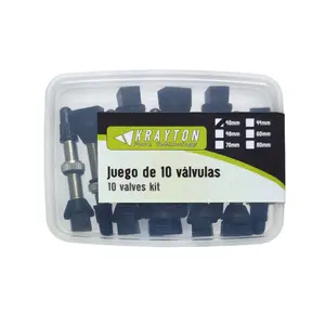 Zawór do opony bezdętkowej Krayton Brass CP (x10) image-1