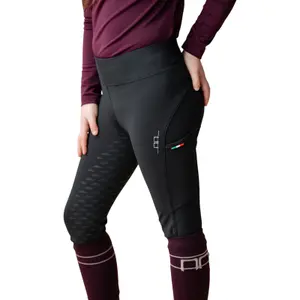 Brushed Full Grip Equestrian Leggings for Girls Horseware Alba Alessandro Albanese® image-5