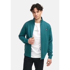 Sudadera con capucha y cremallera con parche Kronstadt Lars image-2