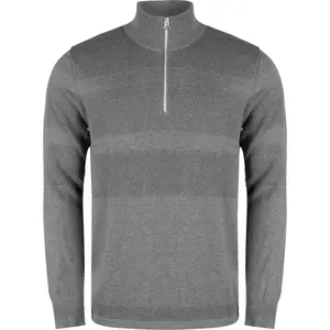 ks3585-913-pull-1-2-zip-coton-kronstadt-hannes-lt-grey-mix