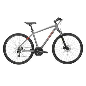 529021-mountainbike-kross-vtc-trekking-evado-grijs-oranje