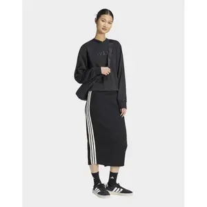 Women's V-neck sweatshirt adidas Essentials image-2
