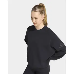 Women's loose-fitting sweatshirt adidas Soft Lux image-3