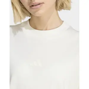 Women's loose-fitting T-shirt adidas Soft Lux image-4