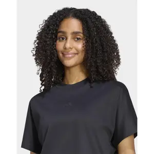 Women's loose-fitting T-shirt adidas Soft Lux image-3