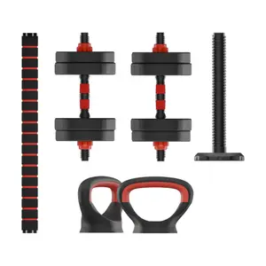 Halteres com kit de musculação Ksix 10 kg