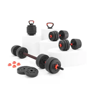 Halteres com kit de musculação Ksix 10 kg image-1