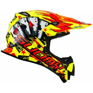 Casque cross Suomy mr jump hazard image-2