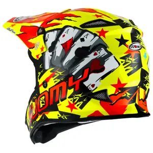 Casque cross Suomy mr jump hazard image-4