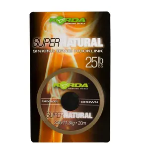Trança Korda Super Natural Gravel 18lb image-0