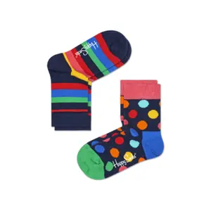 Children's socks Happy Socks 2-pack Stripe image-0