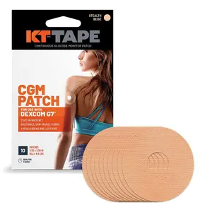 Obróbka na zimno KT Tape Dexcom CGM